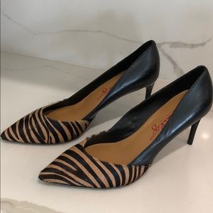 Charly Amar Chsharon Pump Black/Printed Cow Fur